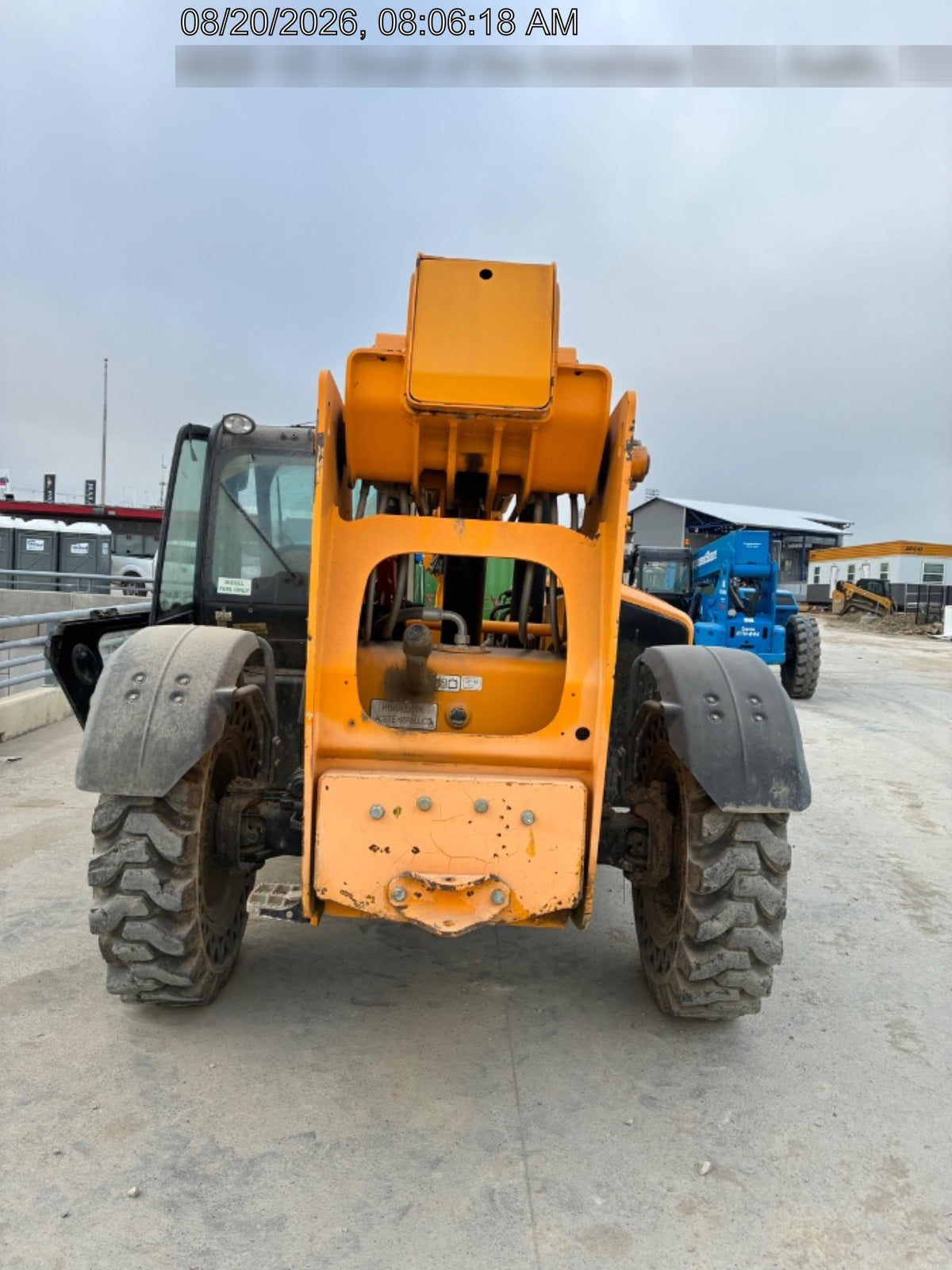 2020 JCB 509-42 Cab/Heat/Air, Solid Tires, Work Lights, Beacon, Aux Hydraulics, Back up Alarm, Lifting Eye, ES Decals