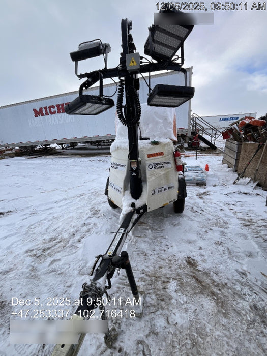 2024 Generac MLT2 Diesel, Flex Switch 120V Input, Powerzone Controller, 
(4) 320W LED Lights, 4kW Generator, 39.9 Gal Fuel Tank, 2" Ball, T3