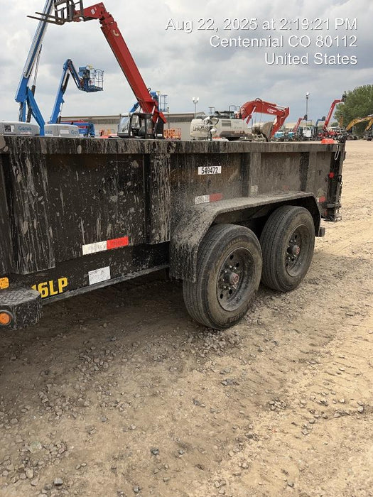 2025 BIG TEX TRAILER 16LP-14BK6SIRPD