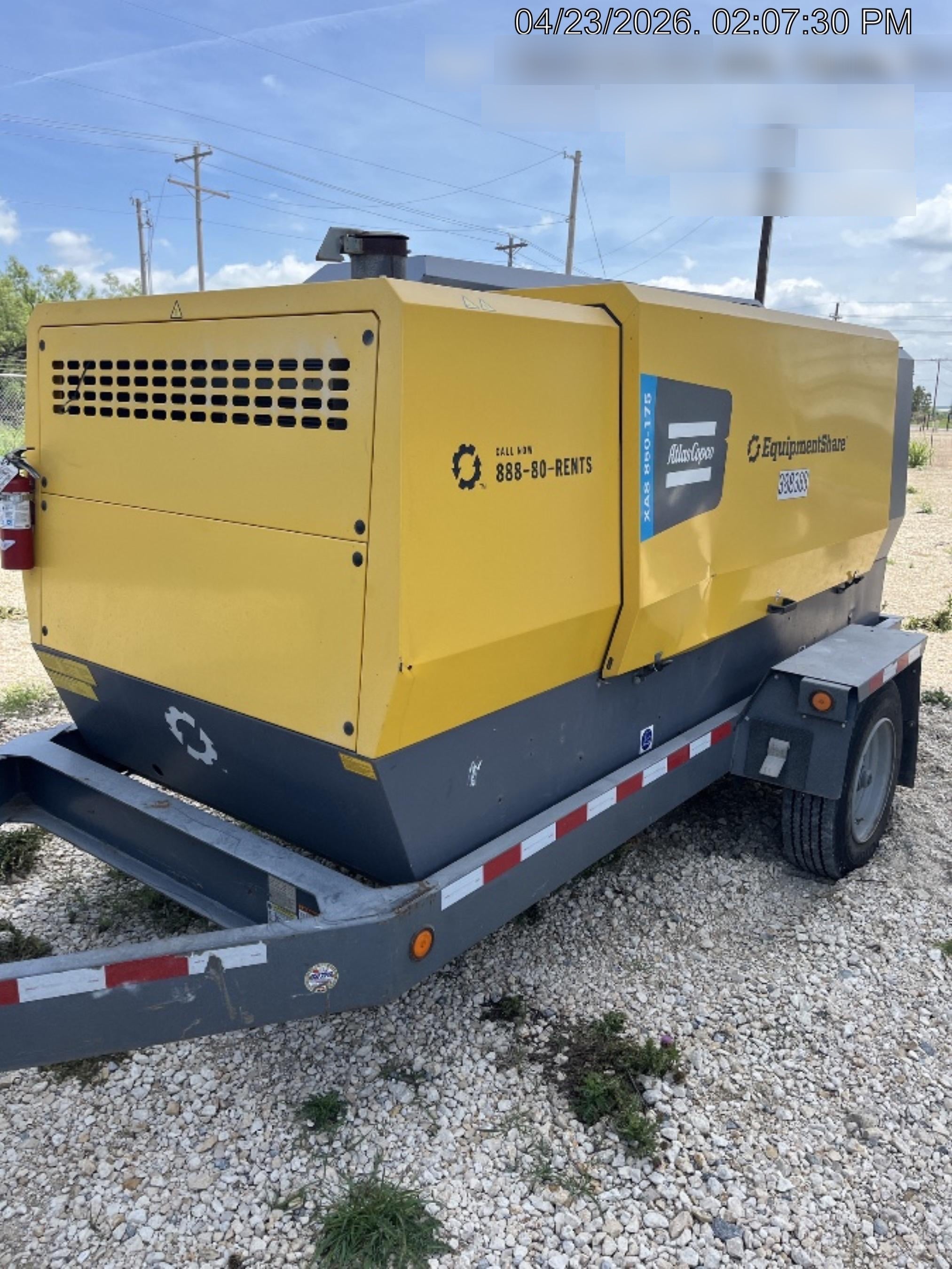 2024 ATLAS COPCO XAS 850