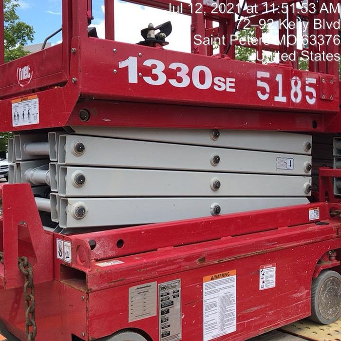 2017 MEC 1330SE 13' Scissor Lift w/2 Year Extended Full Warranty