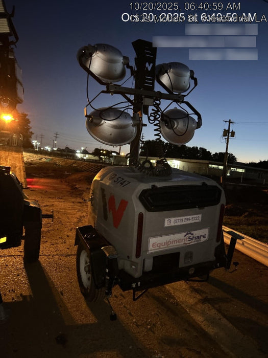 2017 Wacker Neuson LTV6L-MH Wacker Neuson Light Tower