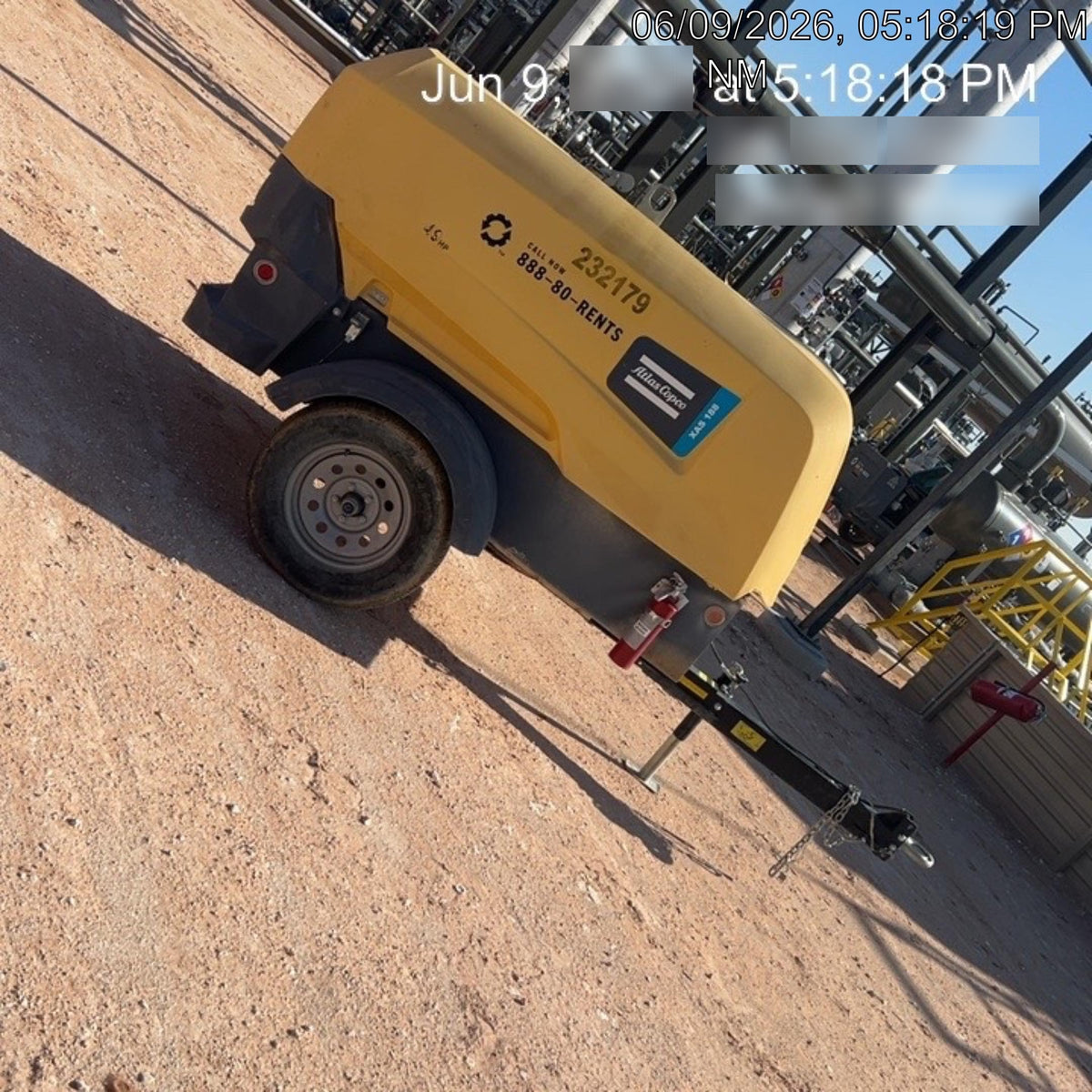 2022 ATLAS COPCO XAS188 CWK