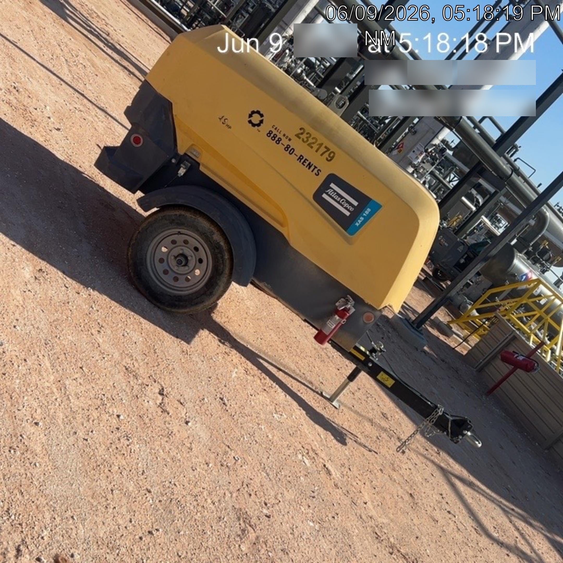 2022 ATLAS COPCO XAS188 CWK