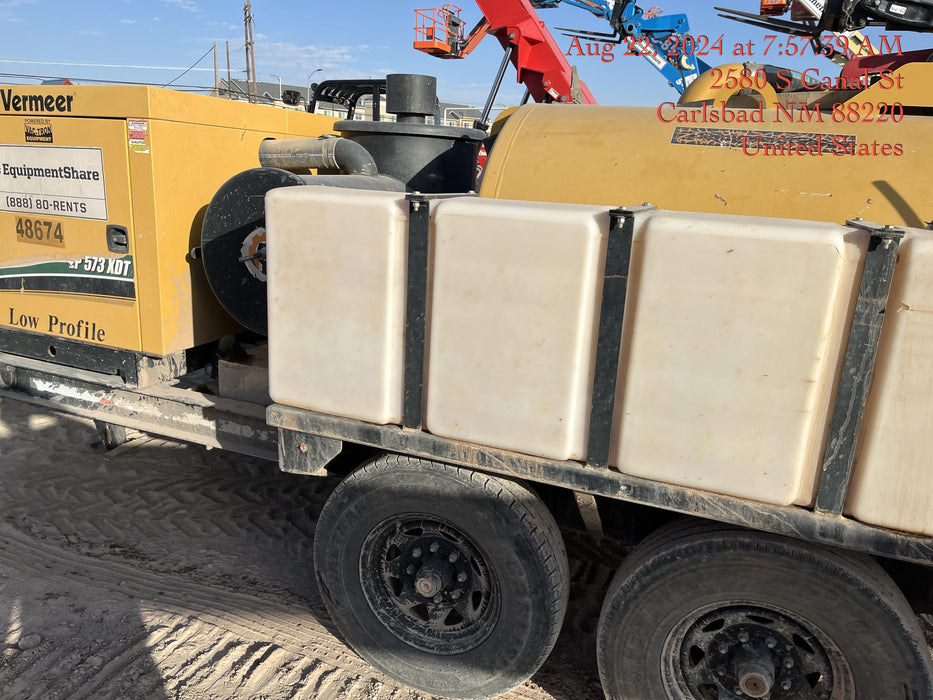 2019 Vac-Tron LP573XDT 24Hp Kohler Diesel, 500 Gal Debris Tank, 500 CFM Vacuum Pump, x2 100 Gal Water Tanks