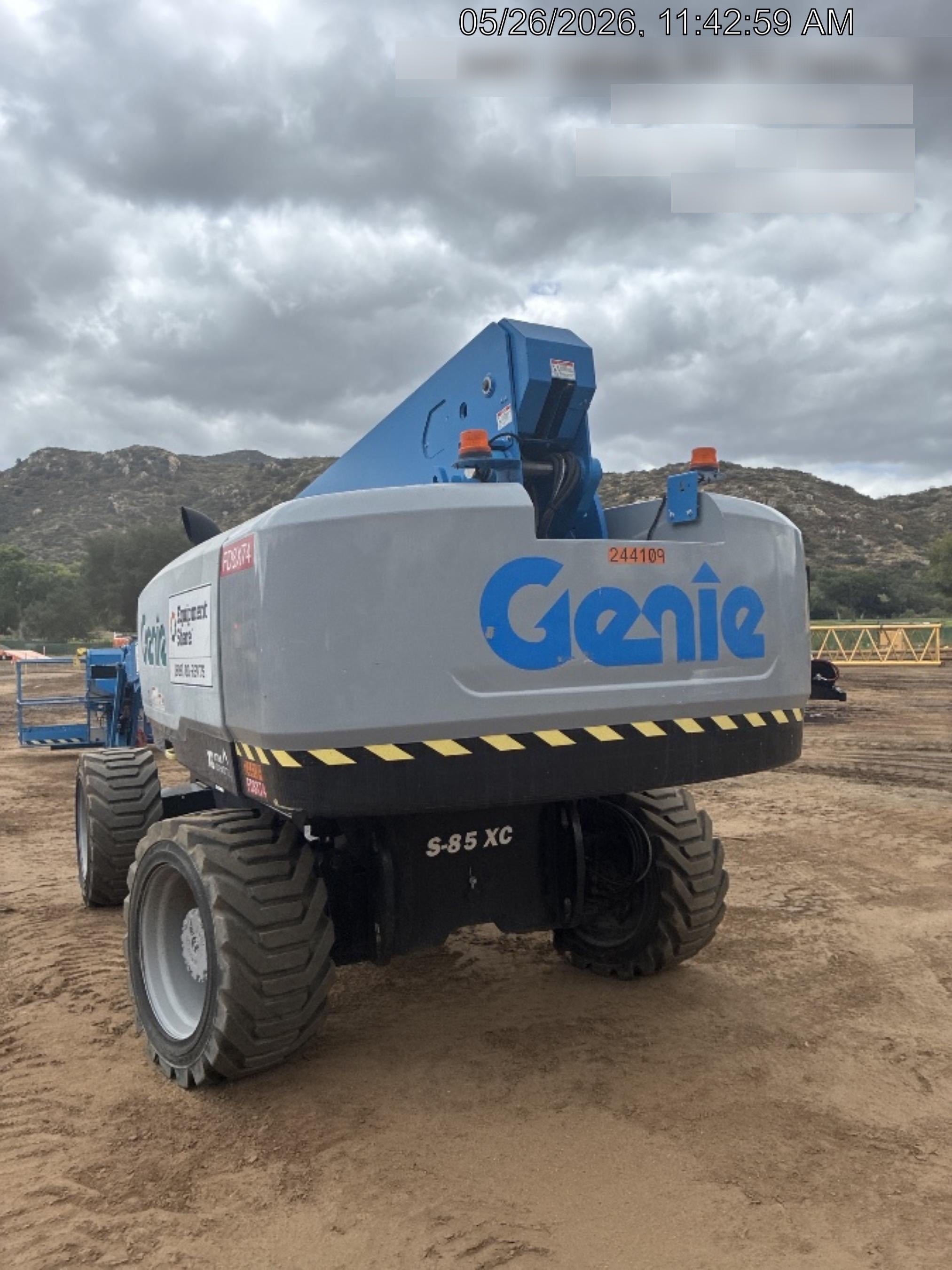 2022 GENIE S-85 XC