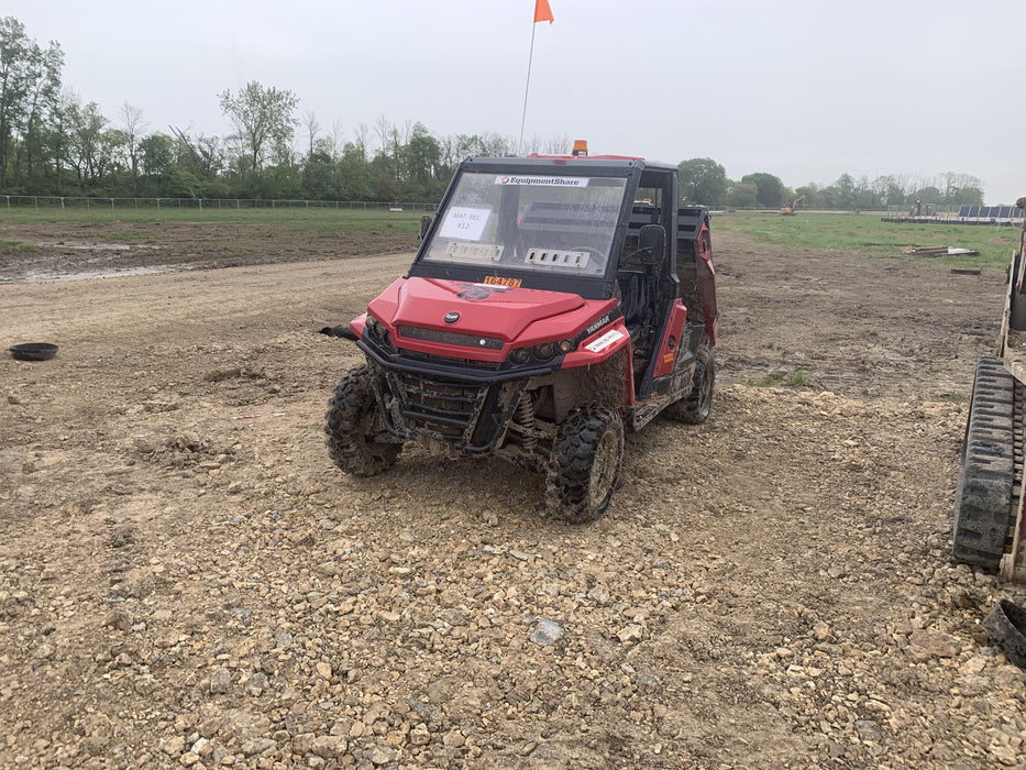 2021 Yanmar YU1000 Canopy, Steel Wheel, Poly WindShield, Beacon, Backup Alarm