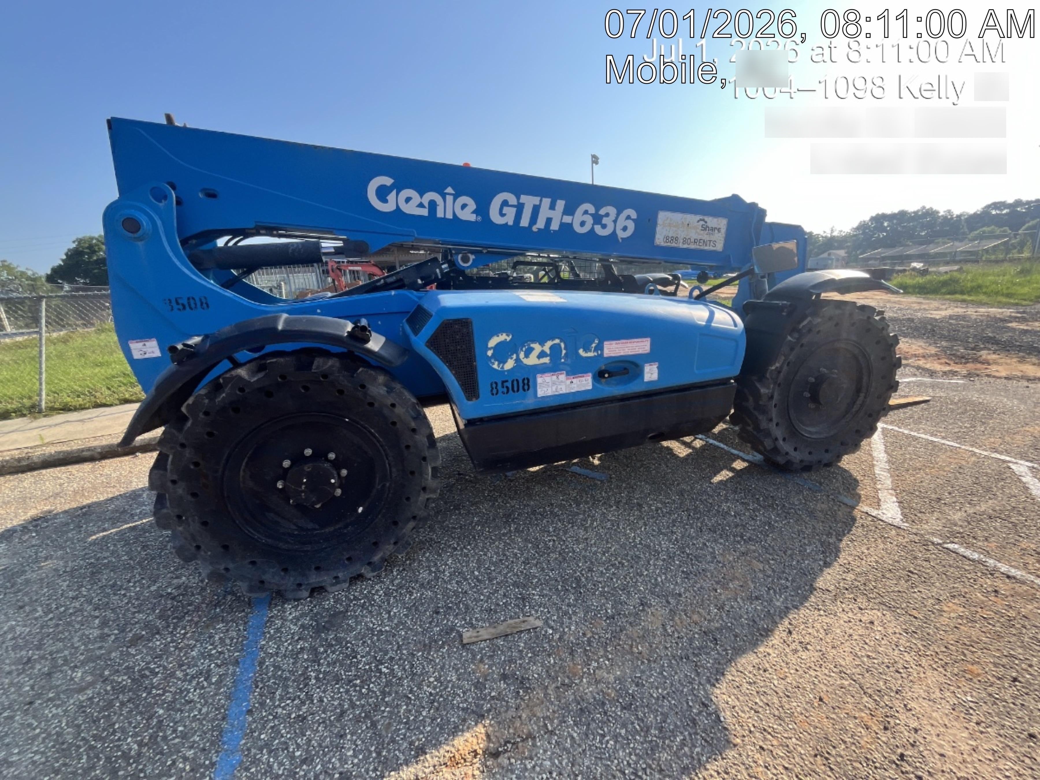 2018 GENIE GTH-636
