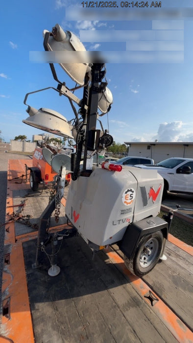 2018 Wacker Neuson LTV6L-MH LTV6L Mobile Light Tower w/Fuel Level Sensor Installed