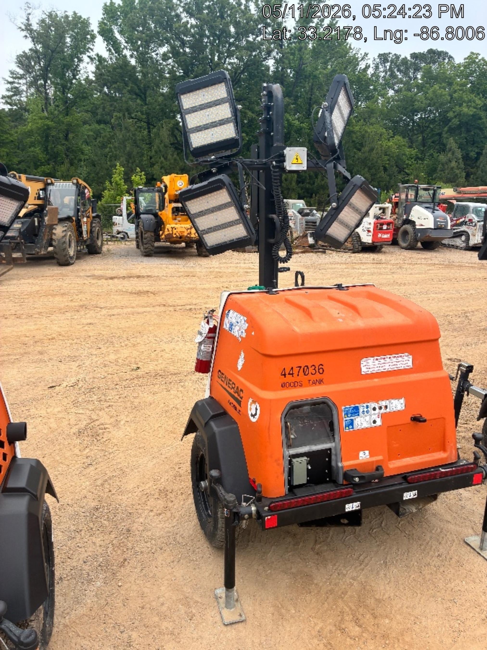 2024 Generac MLTS-4 2.4kW, Mitsu Eng, Analog, LED, Diesel.
