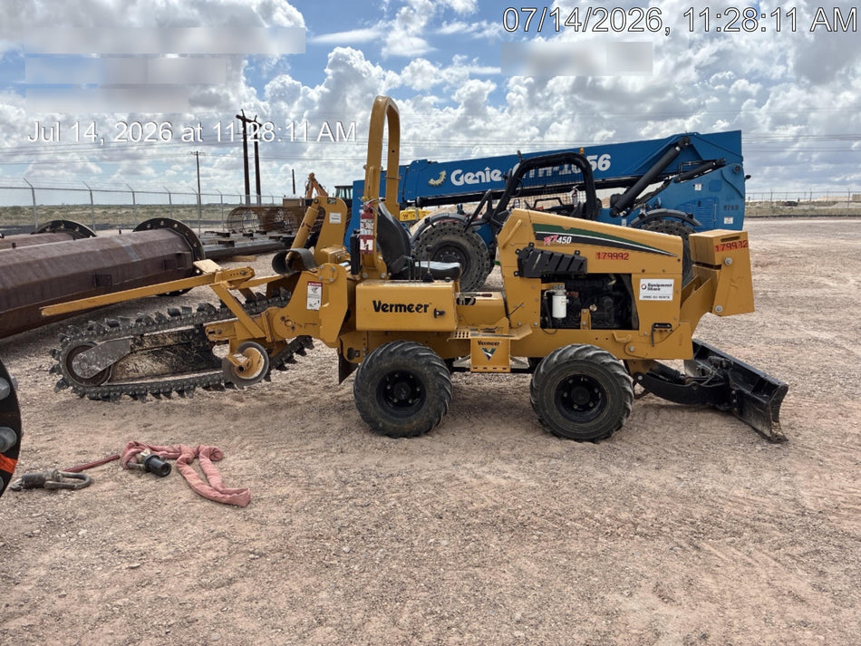 2021 VERMEER RTX450