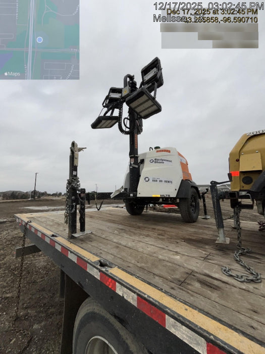 2024 Generac MLT2 Diesel, Flex Switch 120V Input, Powerzone Controller, 
(4) 320W LED Lights, 4kW Generator, 39.9 Gal Fuel Tank, 2" Ball, T3