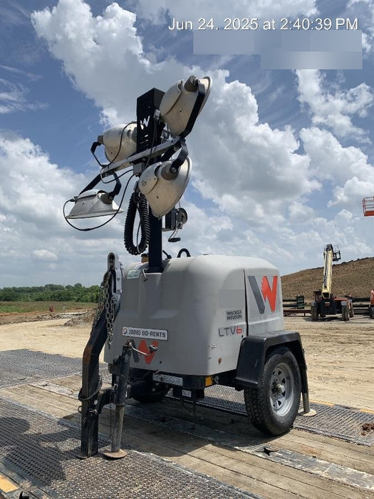 2018 Wacker Neuson LTV6L-MH Wacker Neuson LTV6L Mobile Light Tower w/Fuel Level Sensor Installed