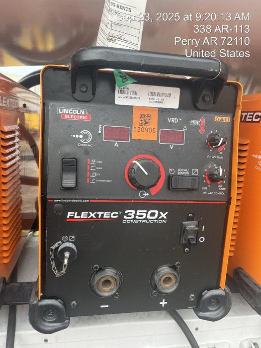 2025 LINCOLN ELECTRIC FLEXTEC 350X