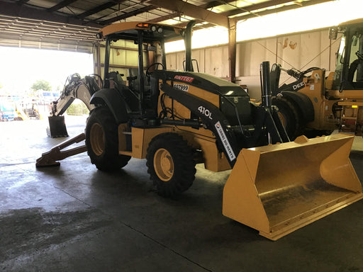 2020 John Deere 410L - Extendable Stick Canopy, 4WD, Extendable Stick, Pilot Controls, 2 Way Hydraulics, TAG Manual QC