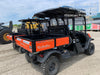 2022 Kubota RTV-X1140W-H Plastic Canopy, Windshield Acrylic Clear, LED Strobe Light, Wire Harness Kit, Back up Alarm