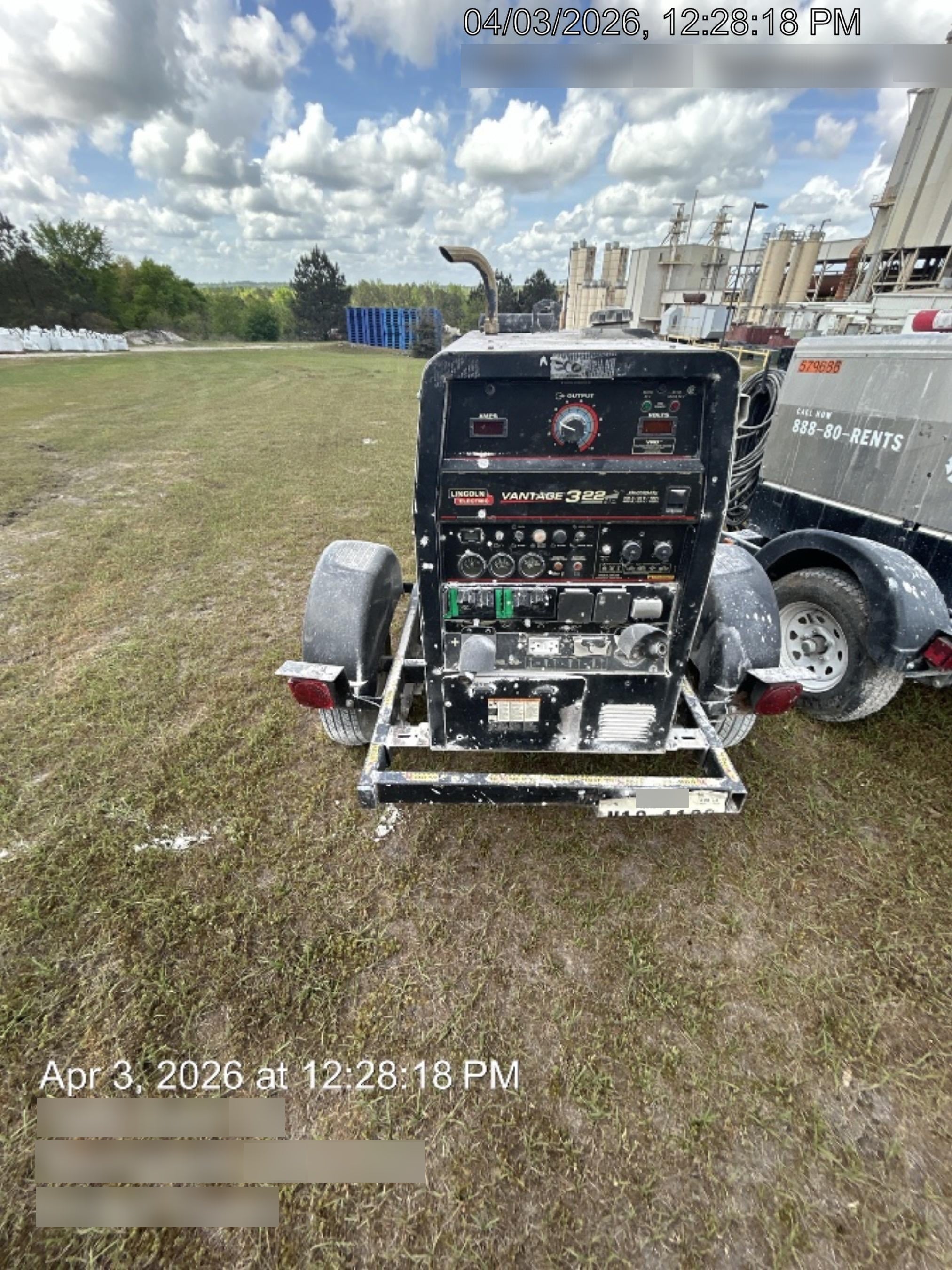 2021 Lincoln Electric Vantage 322 Ready Pak 3