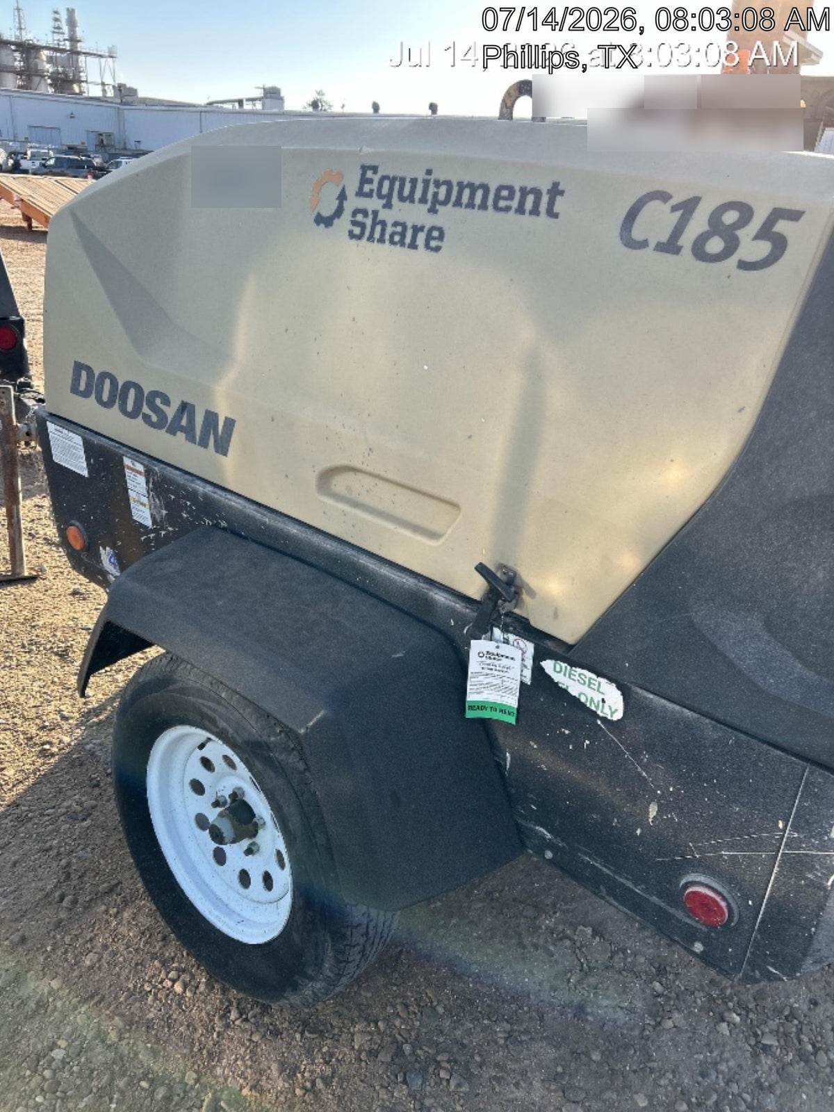 2019 DOOSAN C185WDO-T4F