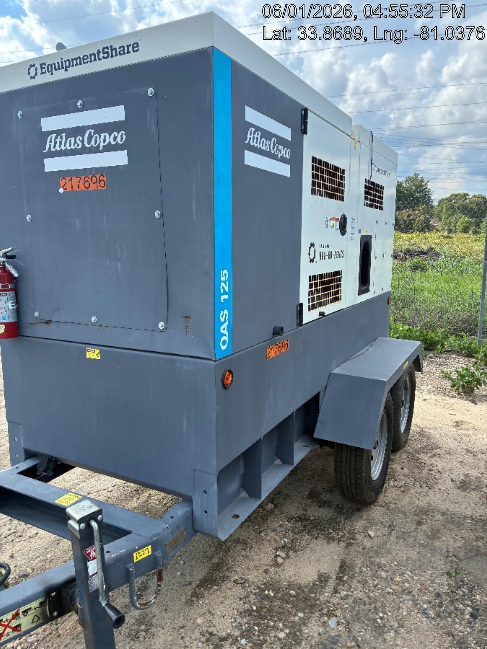 2022 ATLAS COPCO QAS 125