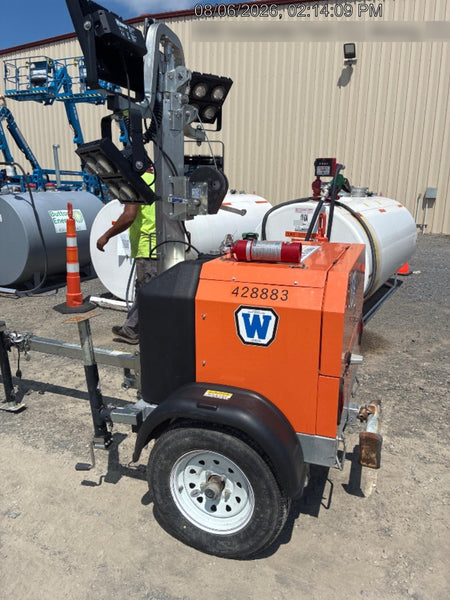 2024 Wanco WLTT-4MM4K Diesel, Deep Sea Controller, Shore Power Plug, Auto Start, (4) 350W LED Floodlights, 4kW Generator, 60 Gal Fuel Tank, 2" Ball, T3
