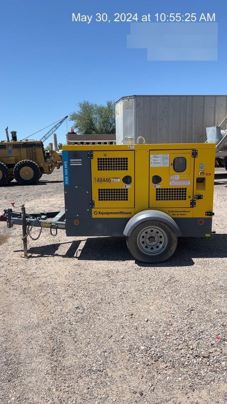 2021 ATLAS COPCO PAS 100 HF CS Enclosed