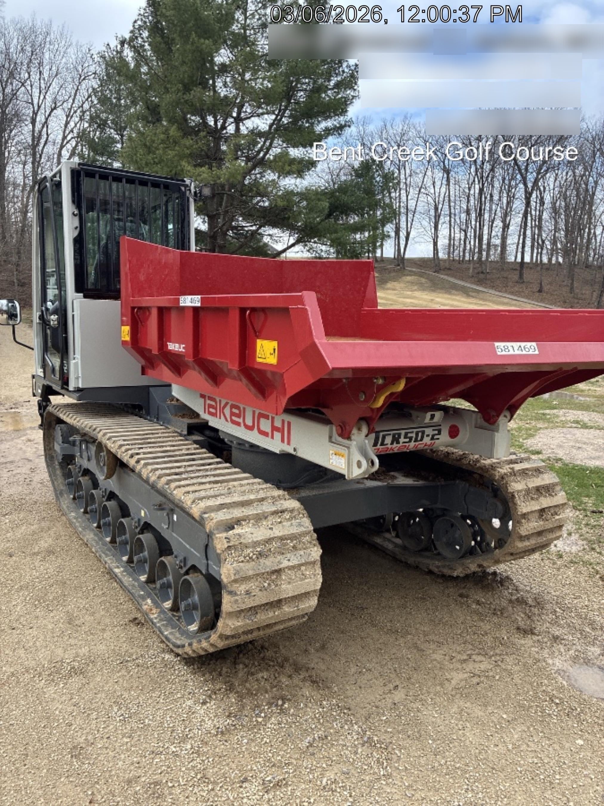 2025 TAKEUCHI TCR 50-2CR