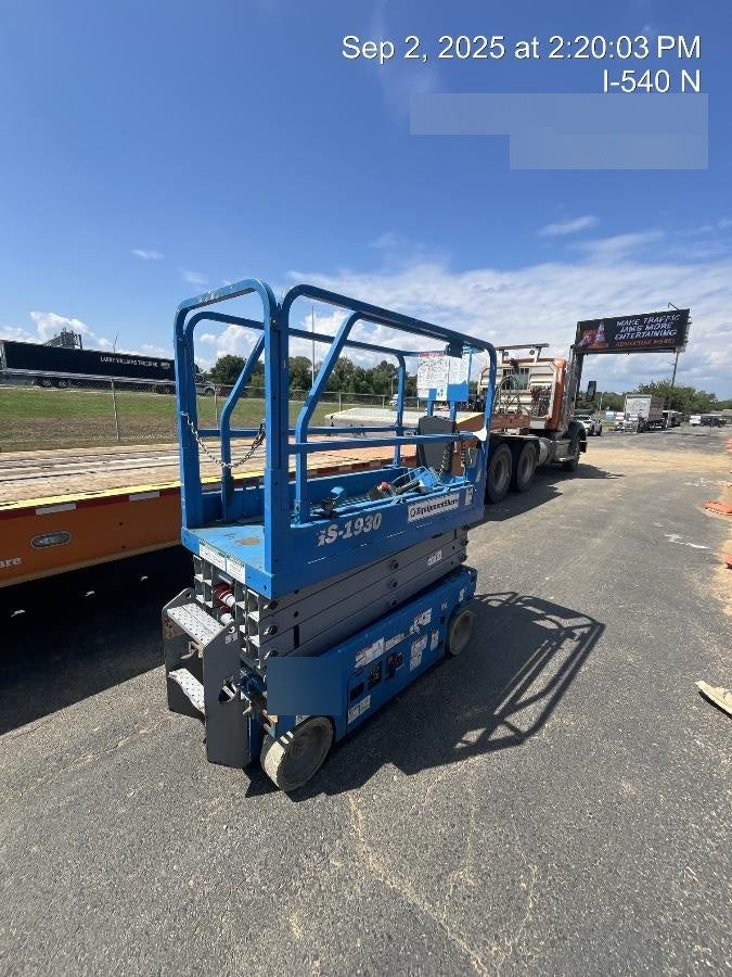 2020 Genie GS-1930 Fixed rails with chain entry gate - Pre A92.20
