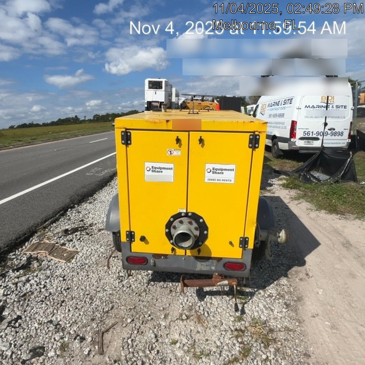 2020 ATLAS COPCO PAS 100 HF CS Enclosed