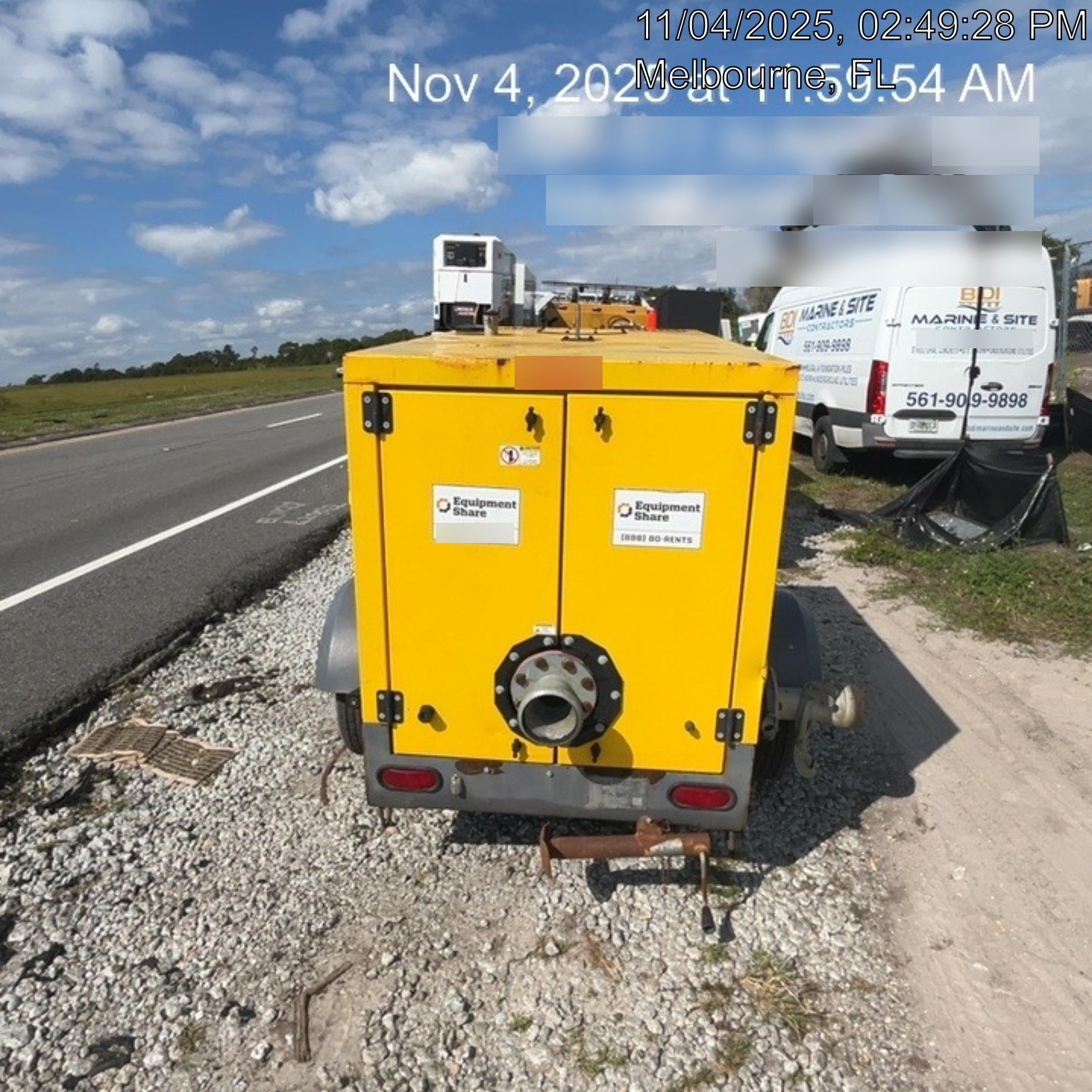 2020 ATLAS COPCO PAS 100 HF CS Enclosed