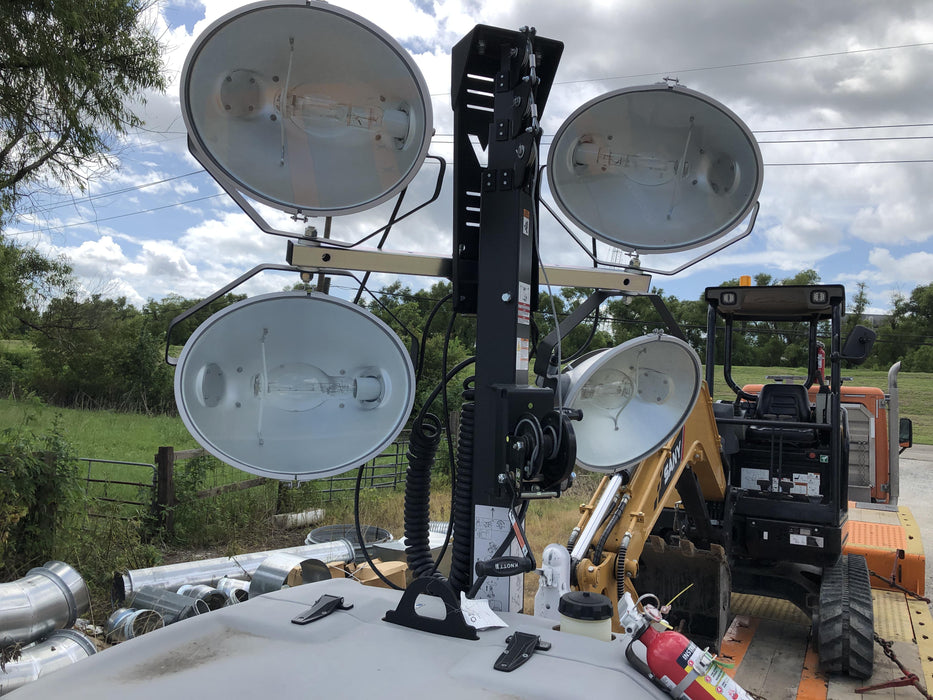 2019 Wacker Neuson LTV6L-MH Wacker Neuson LTV6L Mobile Light Tower w/Fuel Level Sensor Installed