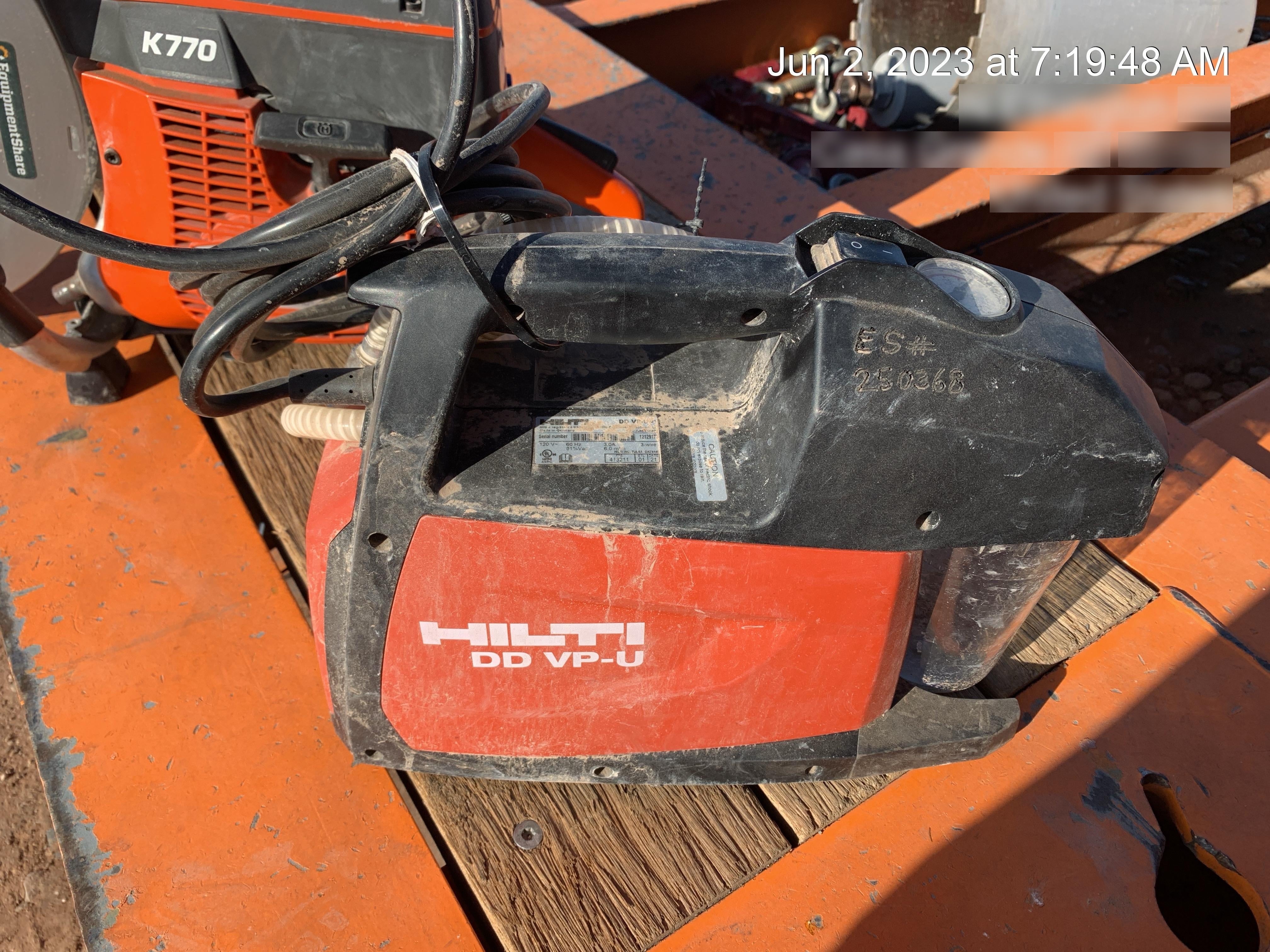 2022 HILTI DD VP-U