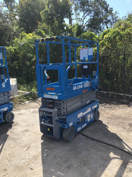 2020 Genie GS-1930 Solid Non Marking Tires, Beacon, Folding rails with half height swing gate
