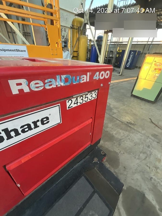 2022 Shindaiwa DGW400MDL Kubota D902 Engine, 23 HP, Dual Op Welder, Wire, Arc, Droop Stick, Tig, and CC Stick Functionality, Simulphase, 3 Phase and 1 Phase Gen Output, Single Axle NB Trlr, Slr Trckl Chrg 12V 12W, Fire Ext