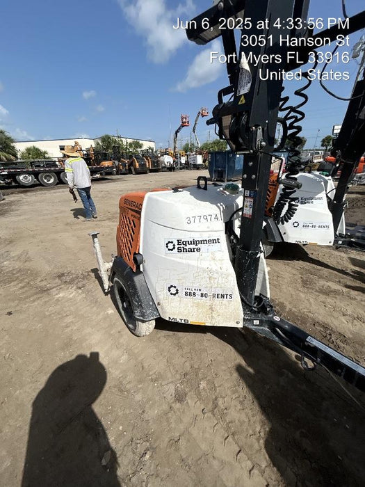 2023 Generac MLT2 Diesel, Flex Switch 120V Input, Powerzone Controller, 
(4) 320W LED Lights, 4kW Generator, 39.9 Gal Fuel Tank, 2" Ball, T3