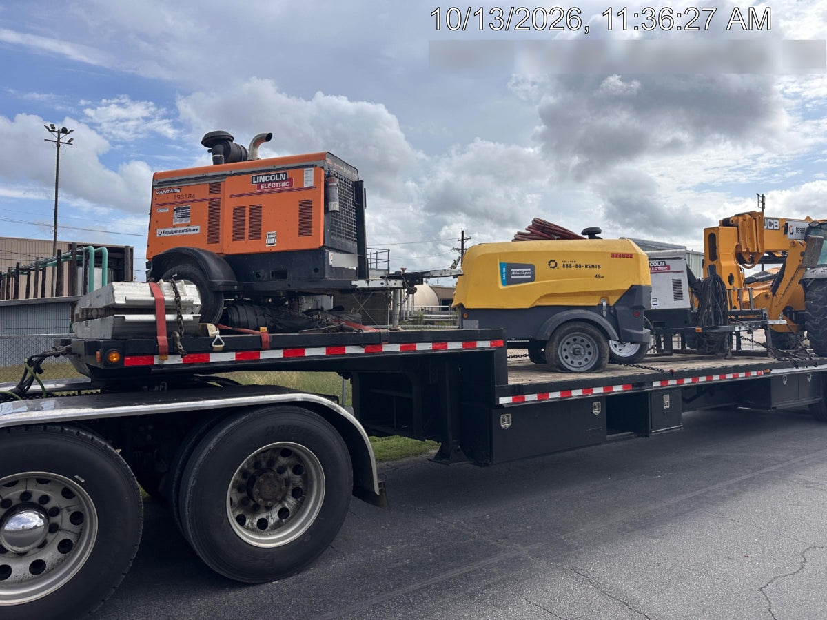 2021 Lincoln Electric Vantage 549X Ready Pak 3, ORANGE (includes trailer, cable rack, fender light kit)