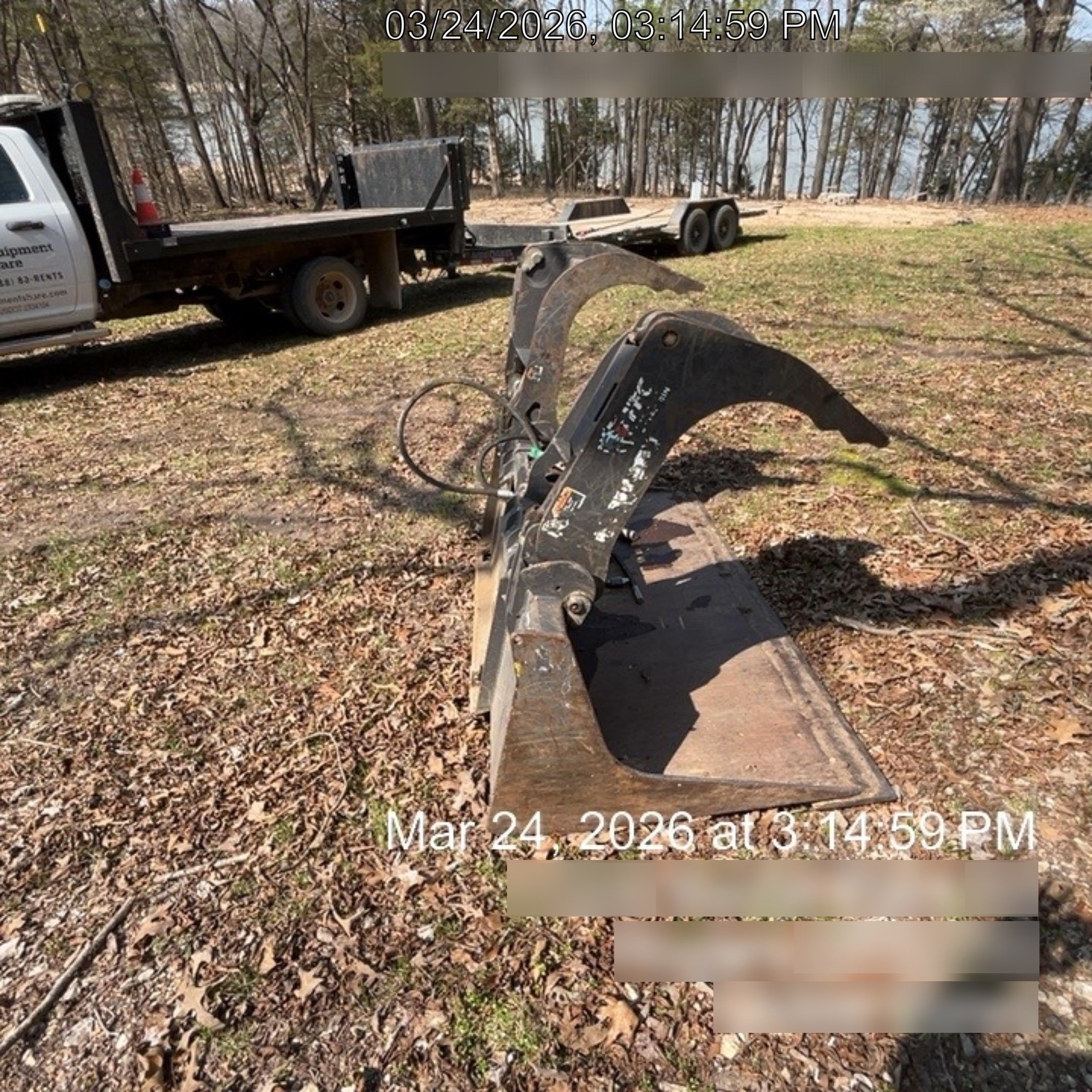 2018 PALADIN 76" Scrap Grapple Bucket - Paladin