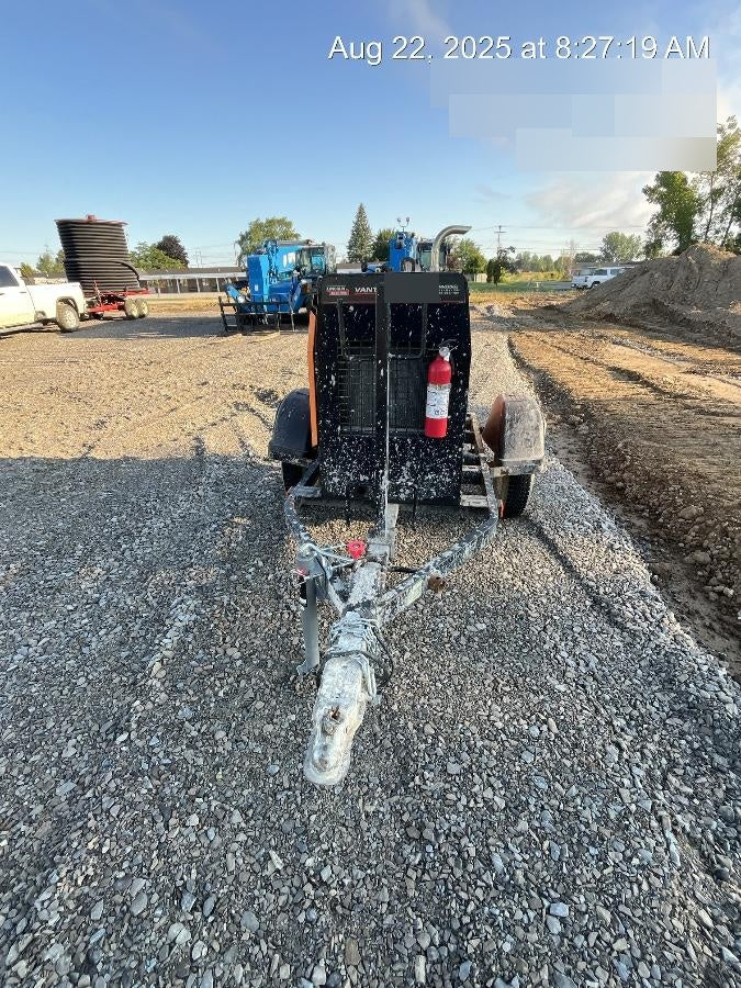 2021 Lincoln Electric Vantage 322 Vantage 322 Ready Pak 3 w/ Decals, ORANGE (includes trailer, cable rack, fender light kit) NO Telematics