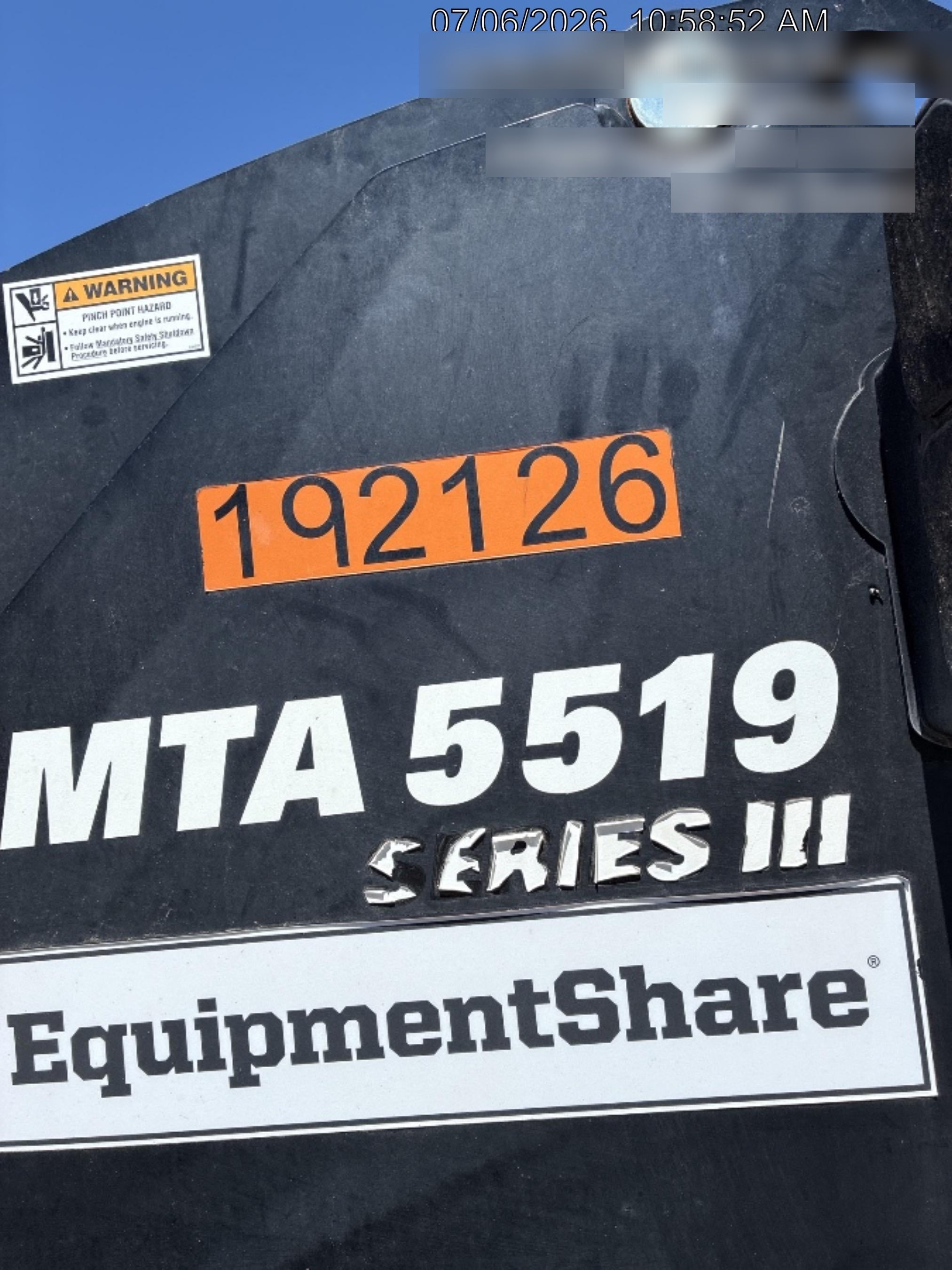 2021 MANITOU MTA5519