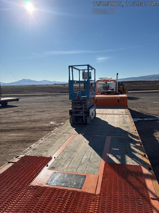 2020 Genie GS-1930 Solid Non Marking Tires, Beacon, Folding rails with half height swing gate