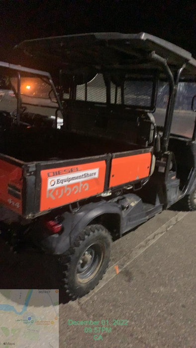 2021 Kubota RTV-X1140W-H Plastic Canopy, Windshield Acrylic Clear, LED Strobe Light, Wire Harness Kit, Back up Alarm