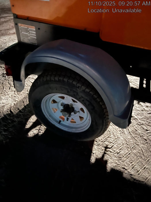 2022 Lincoln Electric LE400 Kubota V1505, Trlr, Cable Rack, Light Kit, ES Decals, T3