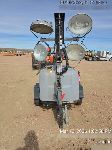 2019 Wacker Neuson LTV6L-MH Wacker Neuson LTV6L Mobile Light Tower w/Fuel Level Sensor Installed
