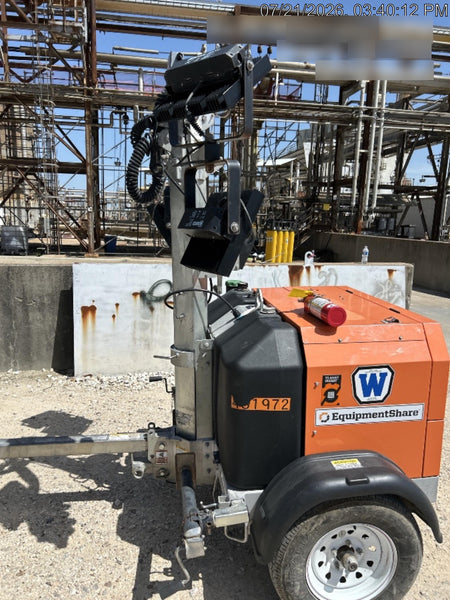 2024 Wanco WLTT-4MM4K Diesel, Deep Sea Controller, Shore Power Plug, Auto Start, (4) 350W LED Floodlights, 4kW Generator, 60 Gal Fuel Tank, 2" Ball, T3