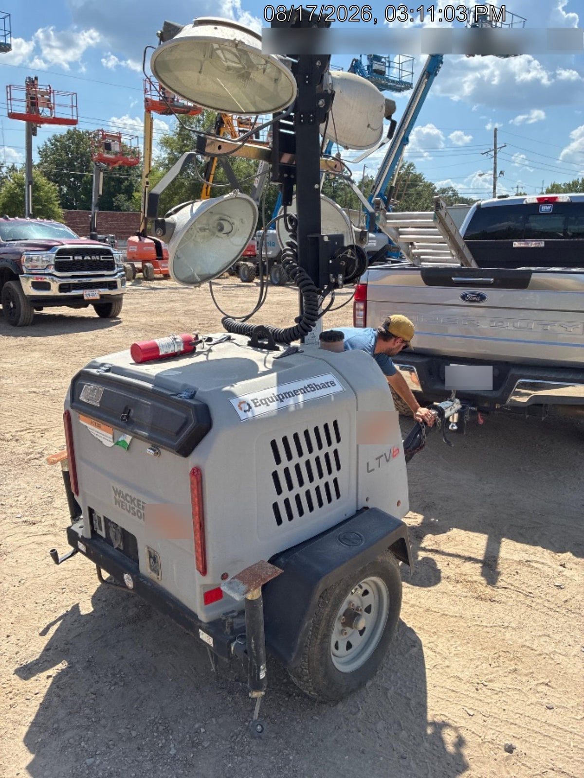 2019 Wacker Neuson LTV6L-MH Standard Options, ES Track Hardware, Fuel Level Sensor