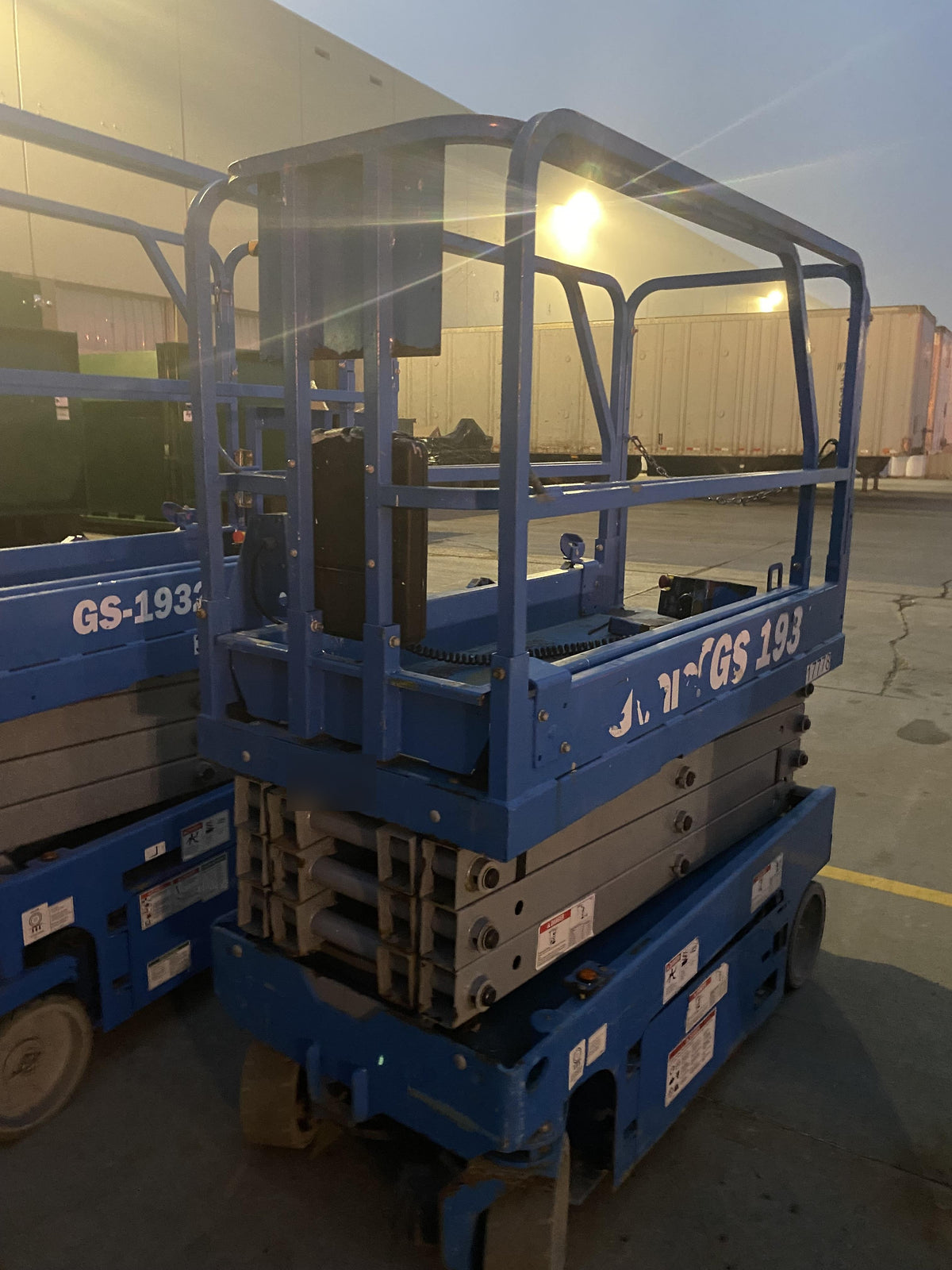 2018 Genie GS-1930 Genie GS-1930 w/Fixed Rail, Chain Entry