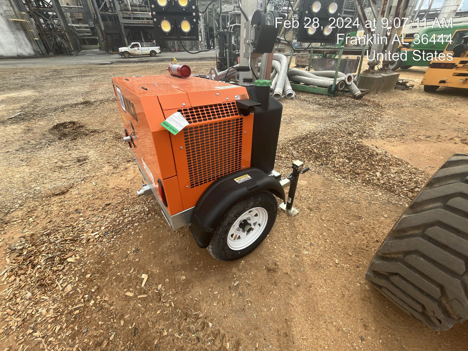 2023 Wanco WLTT-4MM4K Diesel, Deep Sea Controller, Shore Power Plug, Auto Start, (4) 350W LED Floodlights, 4kW Generator, 60 Gal Fuel Tank, 2" Ball, T3