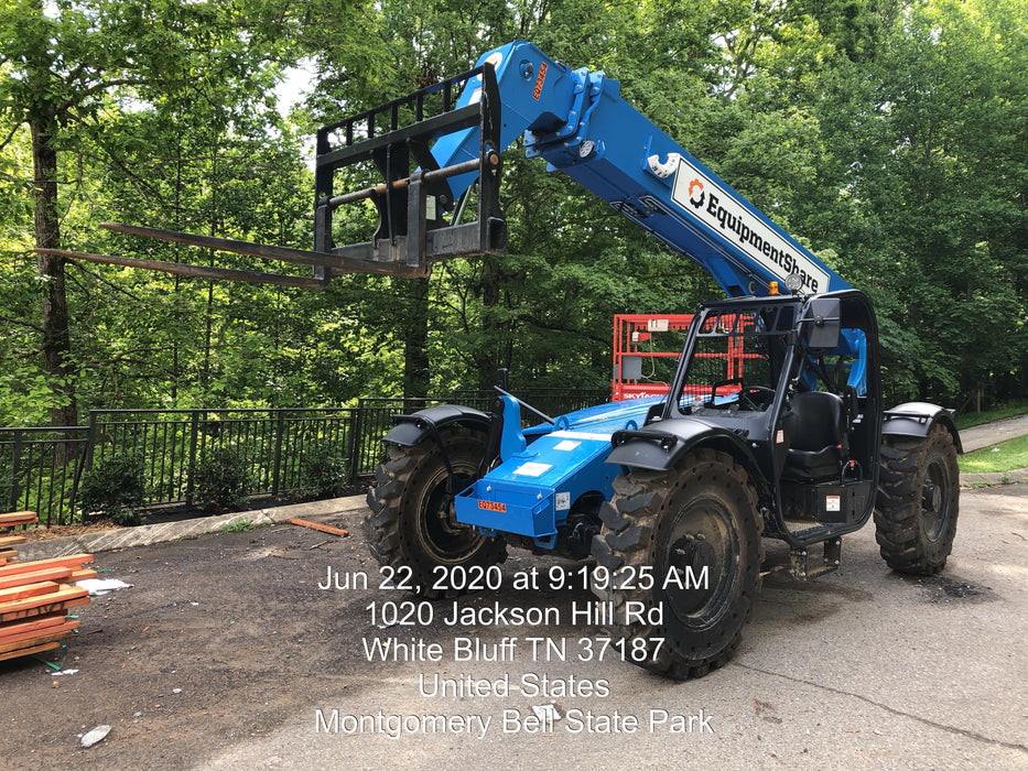 2020 Genie GTH-636 Canopy, Solid Tires, Work Lights, Beacon, Aux Hydraulics, Back up Alarm