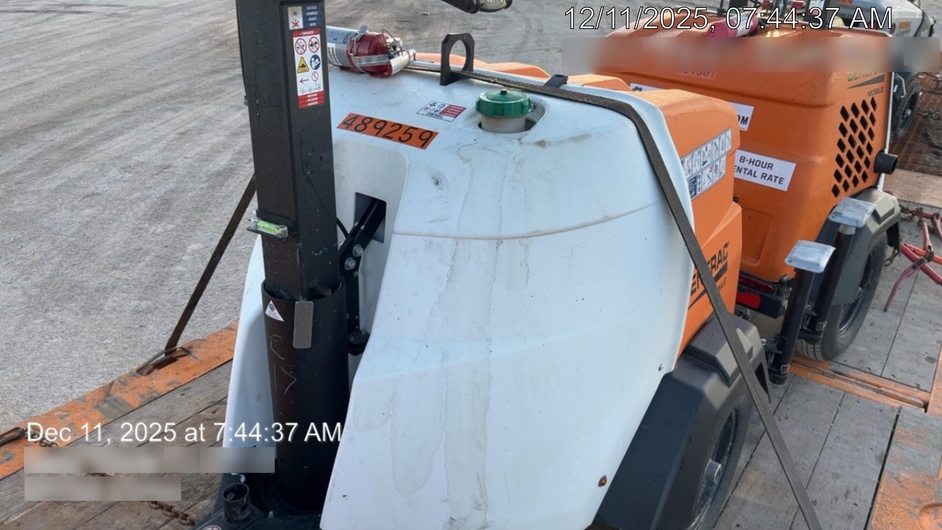 2025 Generac MLTS-4 Diesel, Mitsubishi L2E, 7.1 hp @1800 rpm, Flex Switch 120V Input, Powerzone Controller, (4) 320W LED Lights, 4kW Generator, 39.9 Gal Fuel Tank, 2" Ball, T3, ES Decals