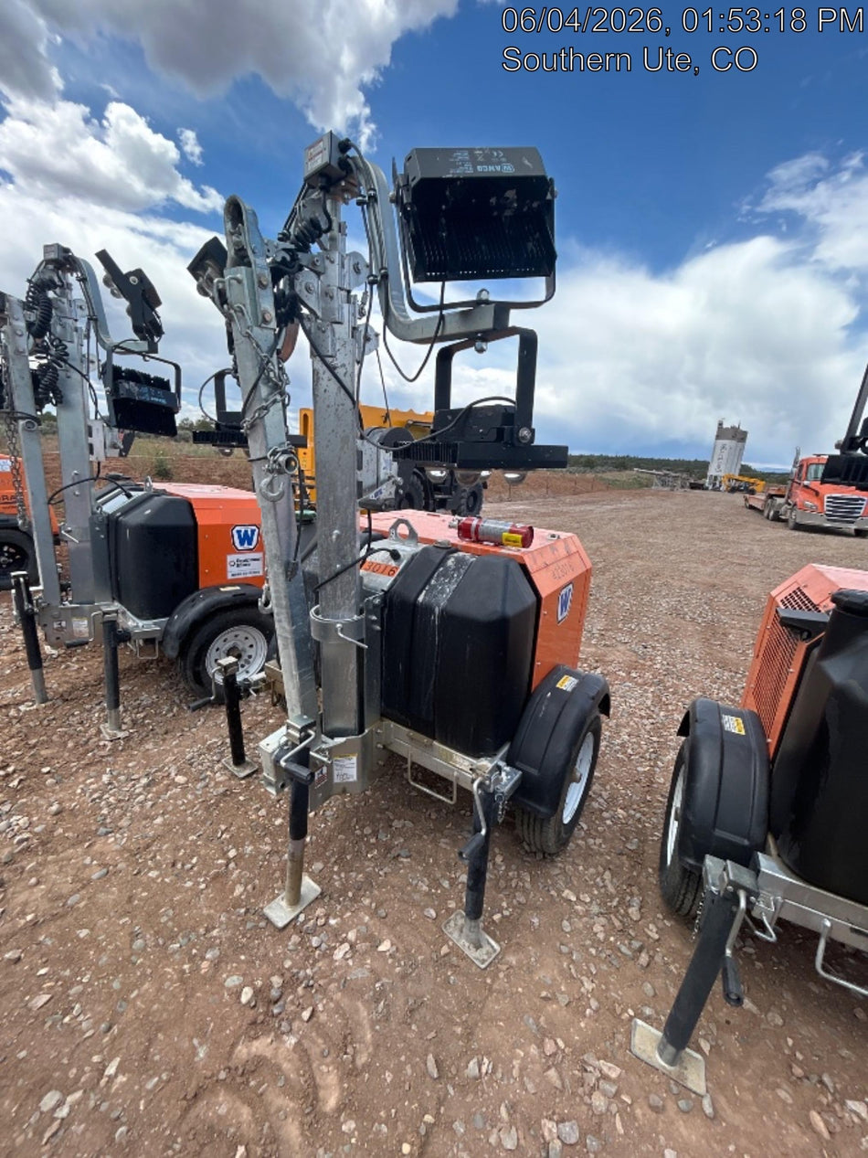 2024 Wanco WLTT-4MM4K Diesel, Deep Sea Controller, Shore Power Plug, Auto Start, (4) 350W LED Floodlights, 4kW Generator, 60 Gal Fuel Tank, 2" Ball, T3