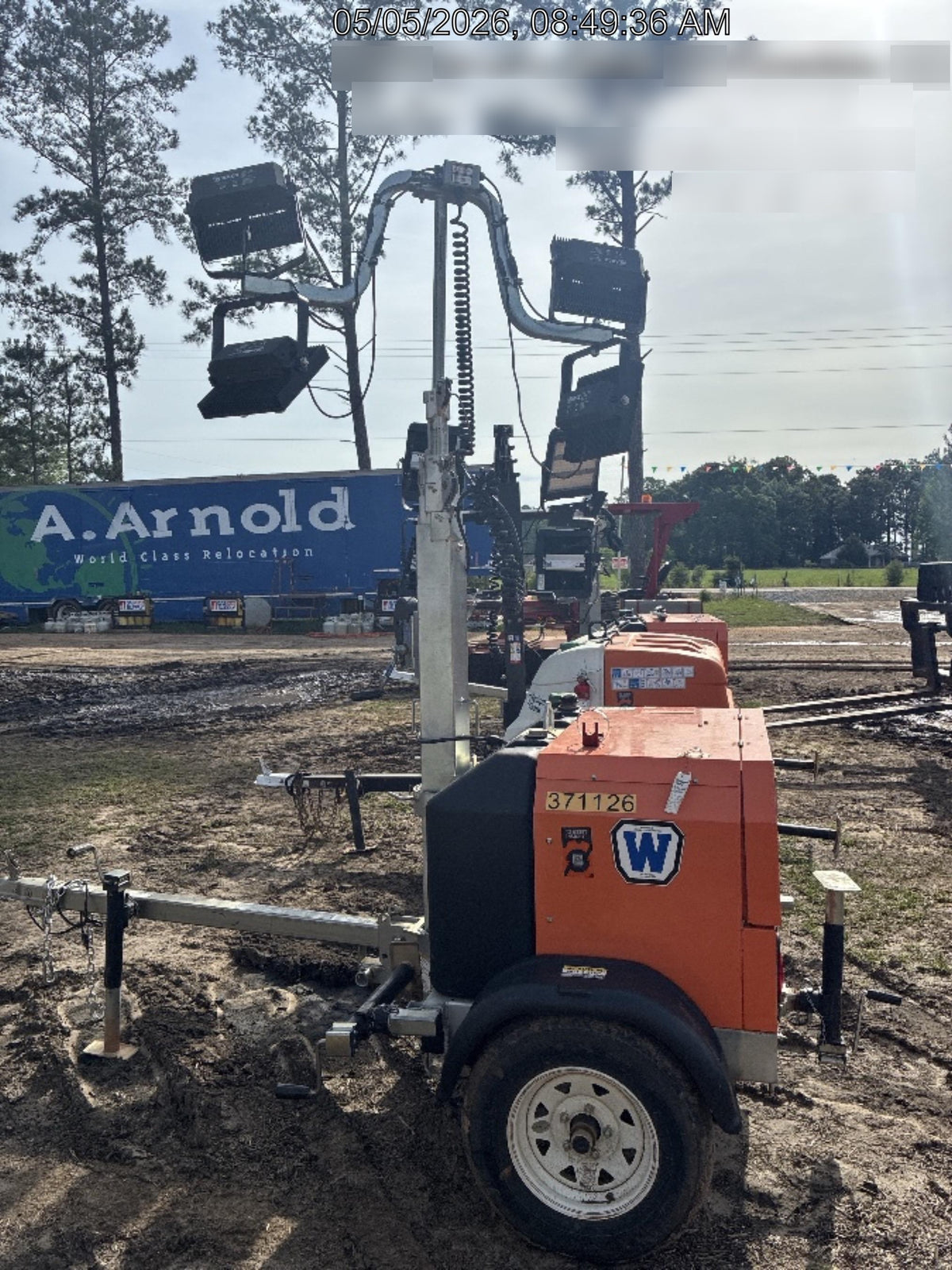 2023 Wanco WLTT-4MM4K Diesel, Deep Sea Controller, Shore Power Plug, Auto Start, (4) 350W LED Floodlights, 4kW Generator, 60 Gal Fuel Tank, 2" Ball, T3